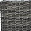 SAFAVIEH Outdoor Collection Laban Natural/White Cushion 3-Piece Bistro Set PAT7718D(Grey Brown/White)