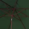 SAFAVIEH Outdoor Collection Ortega Auto Tilt Crank Umbrella(Hunter Green)