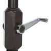 SAFAVIEH Outdoor Collection Ortega Auto Tilt Crank Umbrella(White)