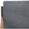 SAFAVIEH Outdoor Collection Randolph Grey/Grey 4-Piece Conversation Patio Set(Grey/Grey)