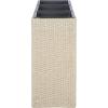 SAFAVIEH Outdoor Collection Rita Natural Woven Rectangular Flower Rack(Beige)