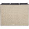 SAFAVIEH Outdoor Collection Rita Natural Woven Rectangular Flower Rack(Beige)