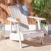 SAFAVIEH Outdoor Collection Vista Adirondack Chair(Antique White)