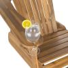 SAFAVIEH Outdoor Collection Vista Adirondack Chair(Natural)