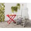 SAFAVIEH Outdoor Living Collection Shasta Rocking Chair(Grey)