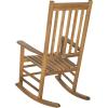 SAFAVIEH Outdoor Living Collection Shasta Rocking Chair(Teak)