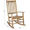 SAFAVIEH Outdoor Living Collection Shasta Rocking Chair(Teak)