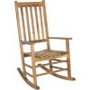 SAFAVIEH Outdoor Living Collection Shasta Rocking Chair(Teak)