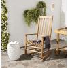SAFAVIEH Outdoor Living Collection Shasta Rocking Chair(Teak)