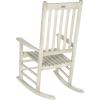 SAFAVIEH Outdoor Living Collection Shasta Rocking Chair(White)