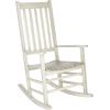 SAFAVIEH Outdoor Living Collection Shasta Rocking Chair(White)