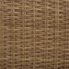 SAFAVIEH Outdoor Patio Furniture Collection – Drew Rattan Lounge Chair & Ottoman Set with Cushions, Fully Assembled (PAT7542)(Natural/Taupe)