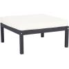 SAFAVIEH PAT6762A Outdoor Collection Ronson 5-Piece Dining Set(Dark Slate Gray/Beige)