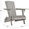 SAFAVIEH PAT7034A-SET2 Outdoor Collection Breetel Teak(Grey)