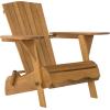 SAFAVIEH PAT7034A-SET2 Outdoor Collection Breetel Teak(Natural)