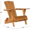 SAFAVIEH PAT7034A-SET2 Outdoor Collection Breetel Teak(Natural)