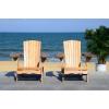 SAFAVIEH PAT7034A-SET2 Outdoor Collection Breetel Teak(Natural)
