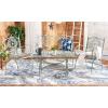 Safavieh 4 Piece Outdoor Collection Sophie Patio Set(Antique Dark Green)