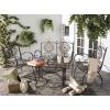 Safavieh 4 Piece Outdoor Collection Sophie Patio Set(Rustic Brown)