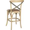 Safavieh American Homes Collection Eleanor Ivory 30.7-inch Counter Stool(brown)