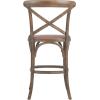 Safavieh American Homes Collection Franklin Counter Stool, Antique White(Weathered/Grey)