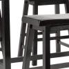 Safavieh American Homes Collection Galway Dark Espresso Oak 4-Piece Pub Set(Espresso)