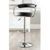 Safavieh Home Collection Angus White Adjustable Swivel Gas Lift 25.2-31.5-inch Bar Stool(White)