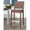 Safavieh Home Collection Bethel Brown Indoor/ Outdoor 29.5-inch Bar Stool(Brown)