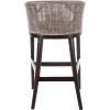 Safavieh Home Collection Brando Brown 28-inch Bar Stool(Brown/Brown)