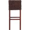 Safavieh Home Collection Cypress Cappuccino Wicker 30-inch Bar Stool(Crocus)
