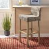 Safavieh Home Collection Cypress Cappuccino Wicker 30-inch Bar Stool(beige)