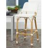Safavieh Home Collection Deltana Beige Indoor/ Outdoor Barstool(Beige)