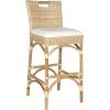 Safavieh Home Collection Fremont Natural Barstool(Natural)