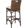 Safavieh Home Collection Fremont Natural Barstool(White/Brown)