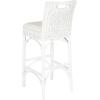 Safavieh Home Collection Fremont Natural Barstool(White/White)