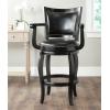 Safavieh Home Collection Gitano Sierra Brown 29-inch Bar Stool(Black)