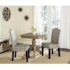 Safavieh Home Collection Odette Grey Wicker Dining Chair(Antique / Grey)