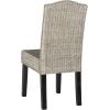 Safavieh Home Collection Odette Grey Wicker Dining Chair(Antique / Grey)