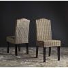 Safavieh Home Collection Odette Grey Wicker Dining Chair(Grey)
