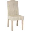 Safavieh Home Collection Odette Grey Wicker Dining Chair(White Washed)