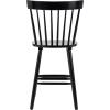 Safavieh Home Collection Providence Spindle Back White Counter 24-inch Stool (Set of 2)(Black)