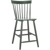 Safavieh Home Collection Providence Spindle Back White Counter 24-inch Stool (Set of 2)(Garden Green)