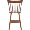 Safavieh Home Collection Providence Spindle Back White Counter 24-inch Stool (Set of 2)(Walnut)