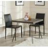 Safavieh Home Collection Wolcott Mid-Century Modern White and Black Accent Table(Dark Brown / Black)