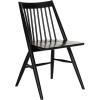 Safavieh Home Collection Wren Grey 19-inch Spindle Dining Chair (Set of 2)(Black)