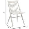 Safavieh Home Collection Wren Grey 19-inch Spindle Dining Chair (Set of 2)(Grey)