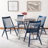 Safavieh Home Collection Wren Grey 19-inch Spindle Dining Chair (Set of 2)(Navy)
