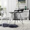 Safavieh Home Collection Wren Grey 19-inch Spindle Dining Chair (Set of 2)(White)