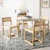 Safavieh Home Simone Modern Walnut Dining Table(Antique White)