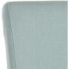 Safavieh Mercer Collection Seth Black Leather 25.9-inch Bar Stool(Sky Blue)